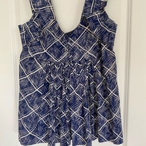 EUC Anthropologie Girls From Savoy San Vitale Top
